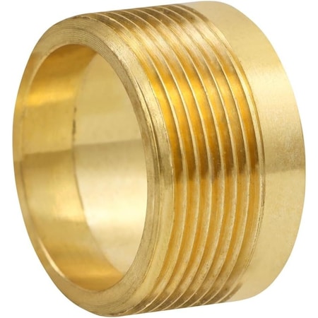 Everflow Cast Brass DWV Round Trap Bushing 1-1/2 in. C x M for Drain, Waste and Vent Systems BDWV1362
